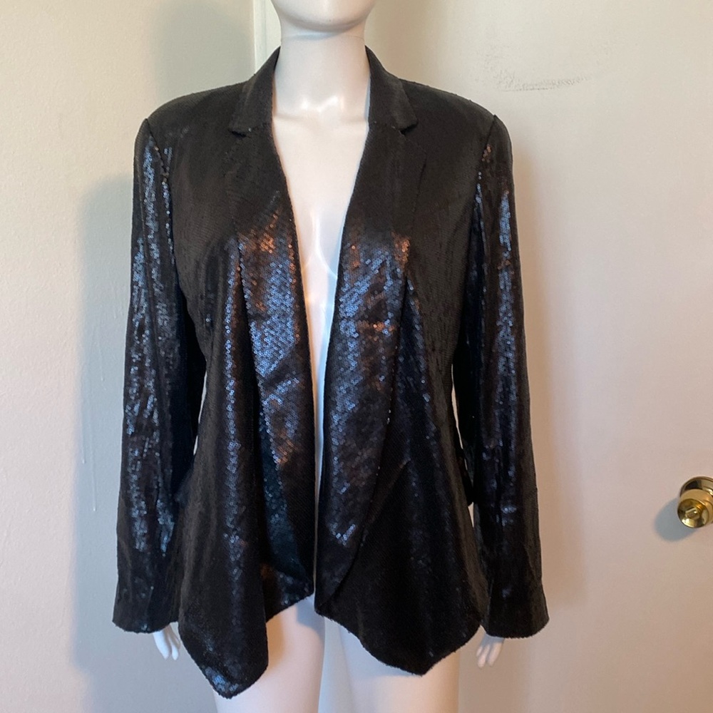NWOT Iman Sequin Blazer size L